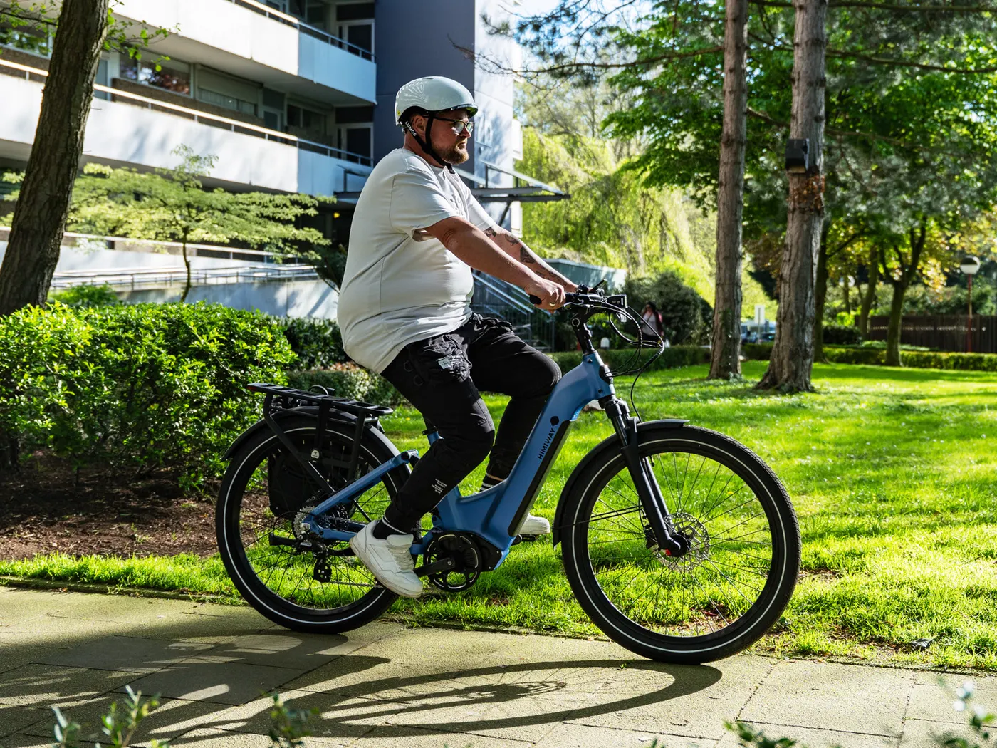 Himiway A7 Urban en la ciudad