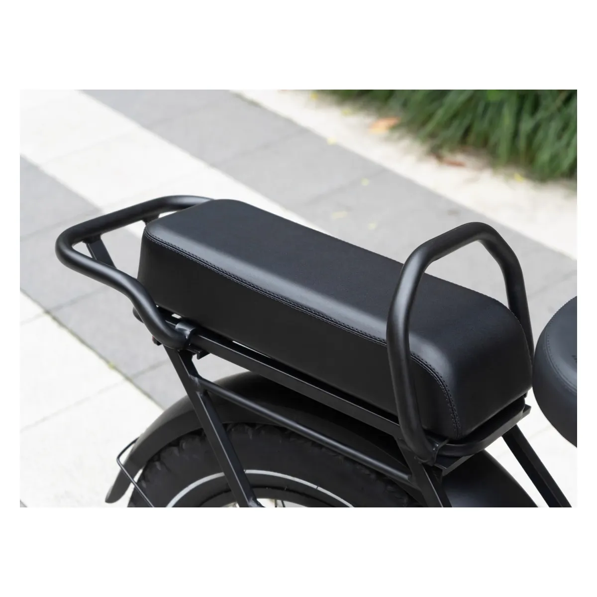 Asiento de pasajero con asas y reposapiés (3)