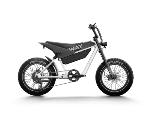 Himiway C5 Ultra blanca de perfil