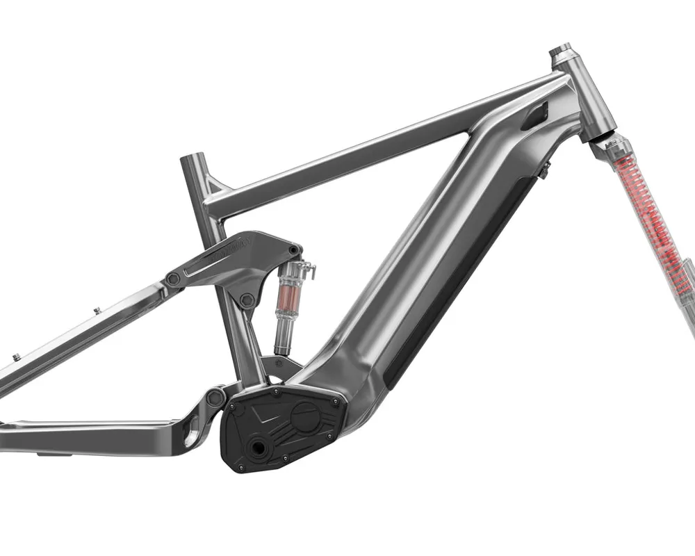 Cuadro de doble suspensión de la D7 Cobra