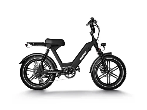 Himiway Escape Pro negra de perfil