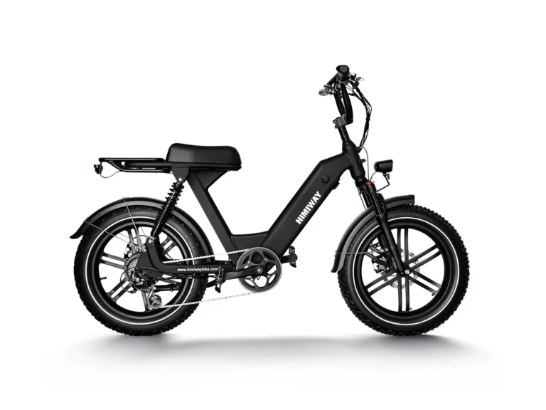 Himiway Escape Pro negra de perfil